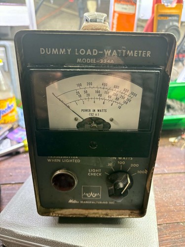 Waters 1000 watt dummy load - rf,